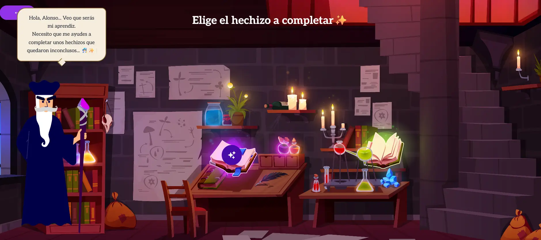 Bruji Aventuras - Juego